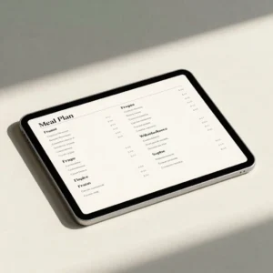 E-book: 30 Menús Semanales Keto